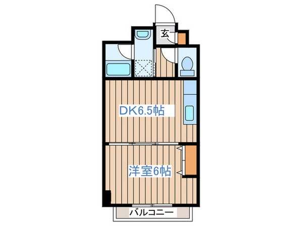 タ－フサイド桑園の物件間取画像